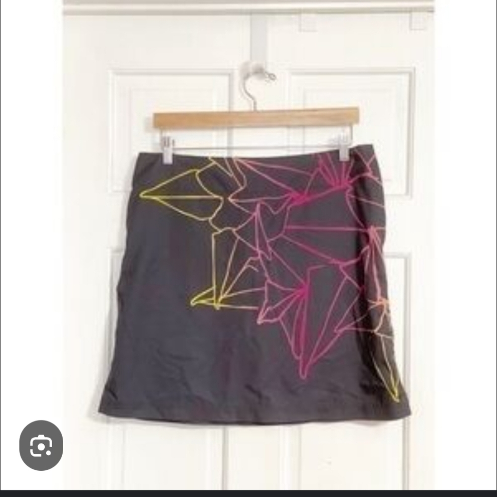Lija Gray Golf Skort with side Zipper Size 6